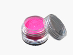 Neon glitter powder pink