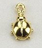 Nagel Piercing K�fer Gold