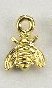 Nail piercing bee gold Nail piercing bee gold