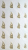 Nail Sticker Flamme Gold