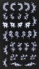 Pure White Sticker Tendrils