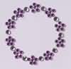 Bauchnabel Schmuck Bl�ten (Violett)
